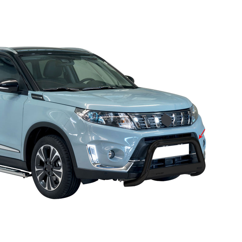 Frontbügel Frontschutzbügel für Suzuki Vitara 2019-2024 ø63mm Stahl Schwarz