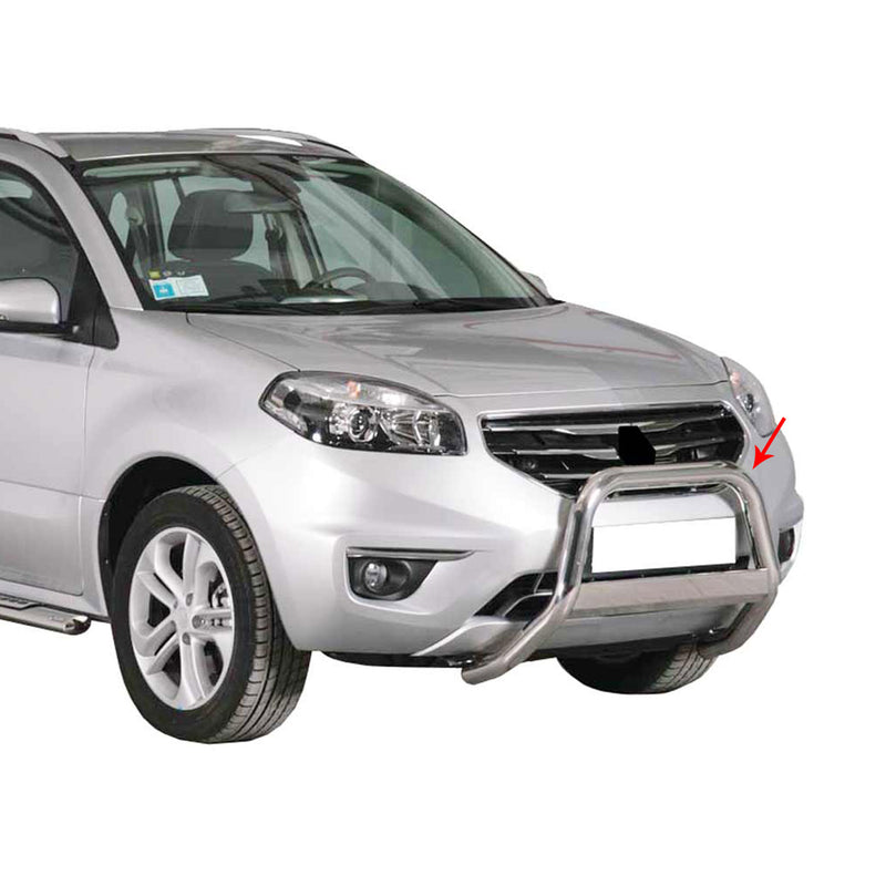 Frontbügel Frontschutzbügel für Renault Koleos 2011-2013 ø63mm Stahl Silber