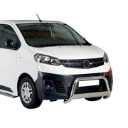 Edelstahl Frontbügel Frontschutzbügel für Opel Vivaro C 2019-2026 Grau Ø 63 mm