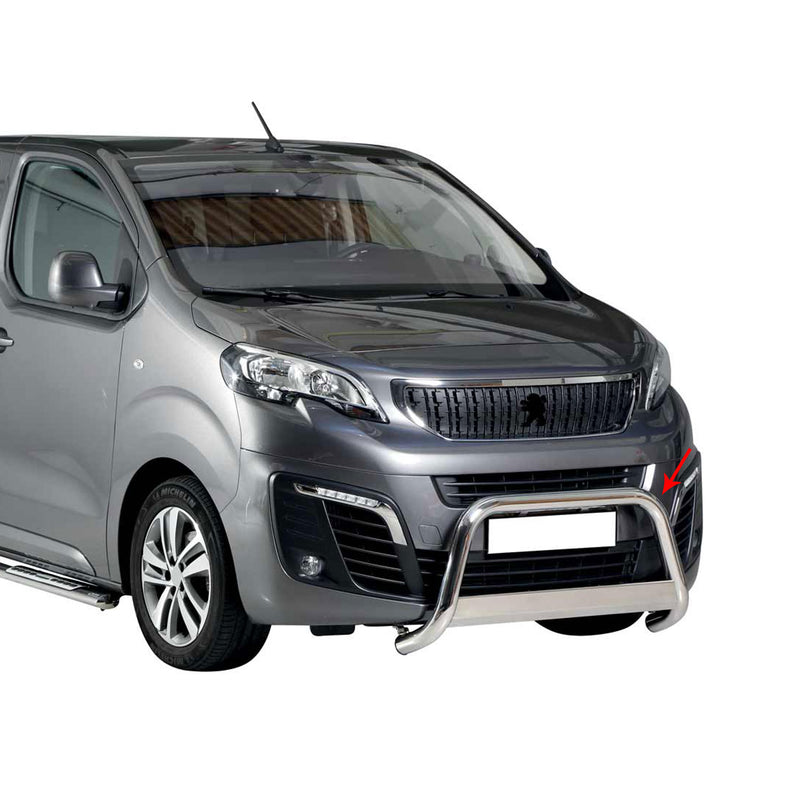 Frontbügel Frontschutzbügel für Peugeot Expert Traveller 2016-2024 ø63 Stahl