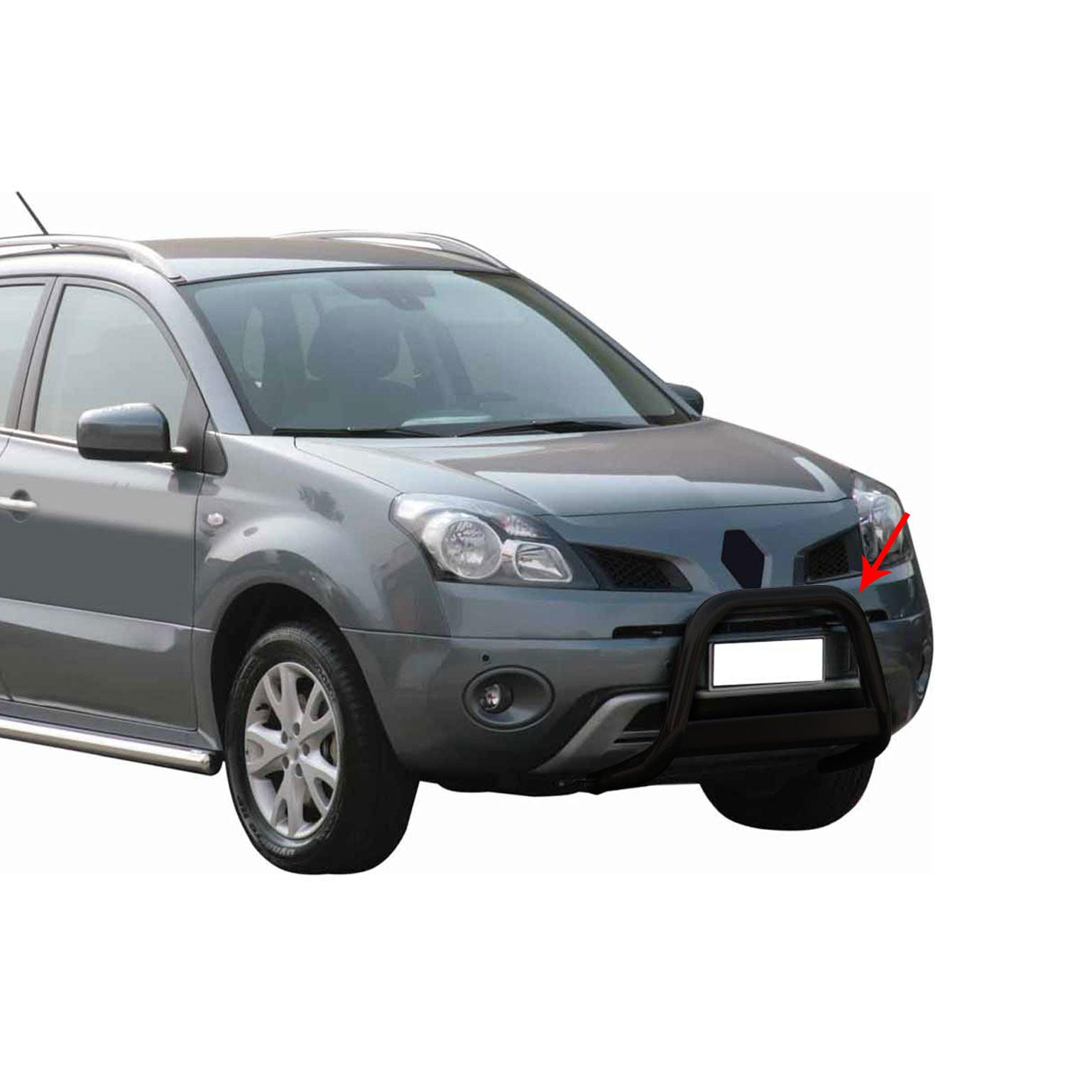 Frontbügel Frontschutzbügel für Renault Koleos 2008-2011 ø63mm Stahl Schwarz
