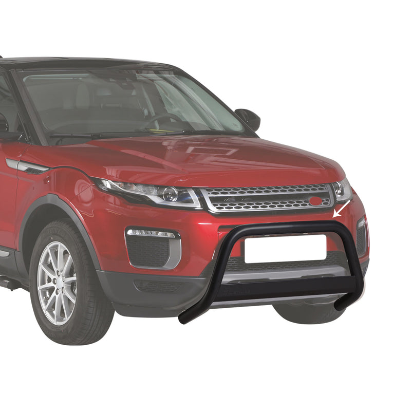 Frontbügel Frontschutzbügel für Range Rover Evoque 2016-2021 ø63mm Stahl Schwarz