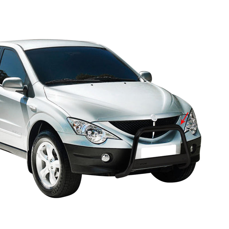 Frontbügel Frontschutzbügel für Ssangyong Actyon Sports 2007-2012 ø63 Schwarz