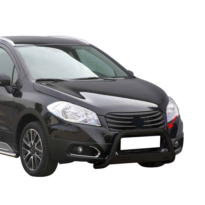 Frontbügel Frontschutzbügel für Suzuki SX4 S-Cross 2017-2018 ø63mm Stahl Schwarz