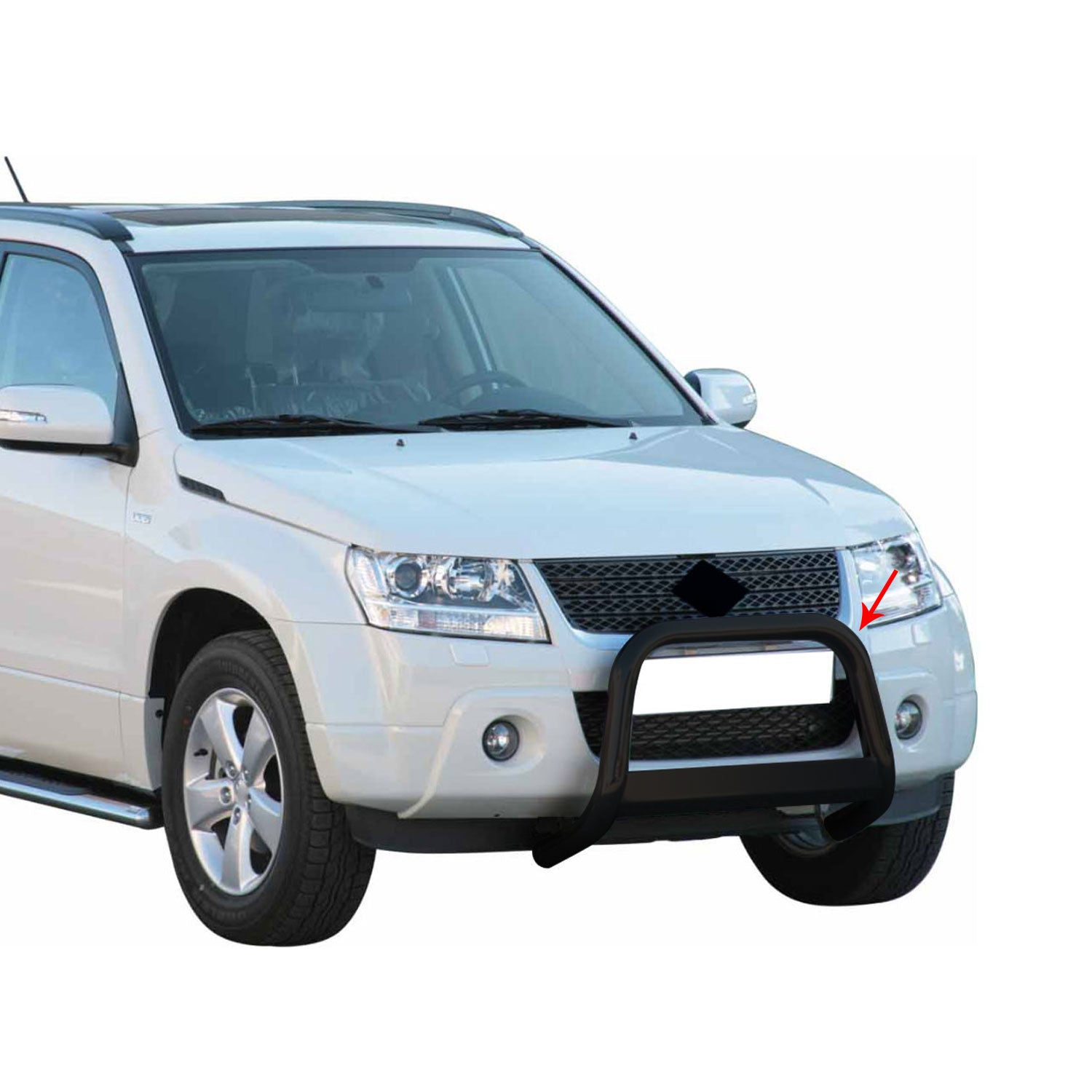 Frontbügel Frontschutzbügel für Suzuki Grand Vitara 2009-2011 ø63 Stahl Schwarz