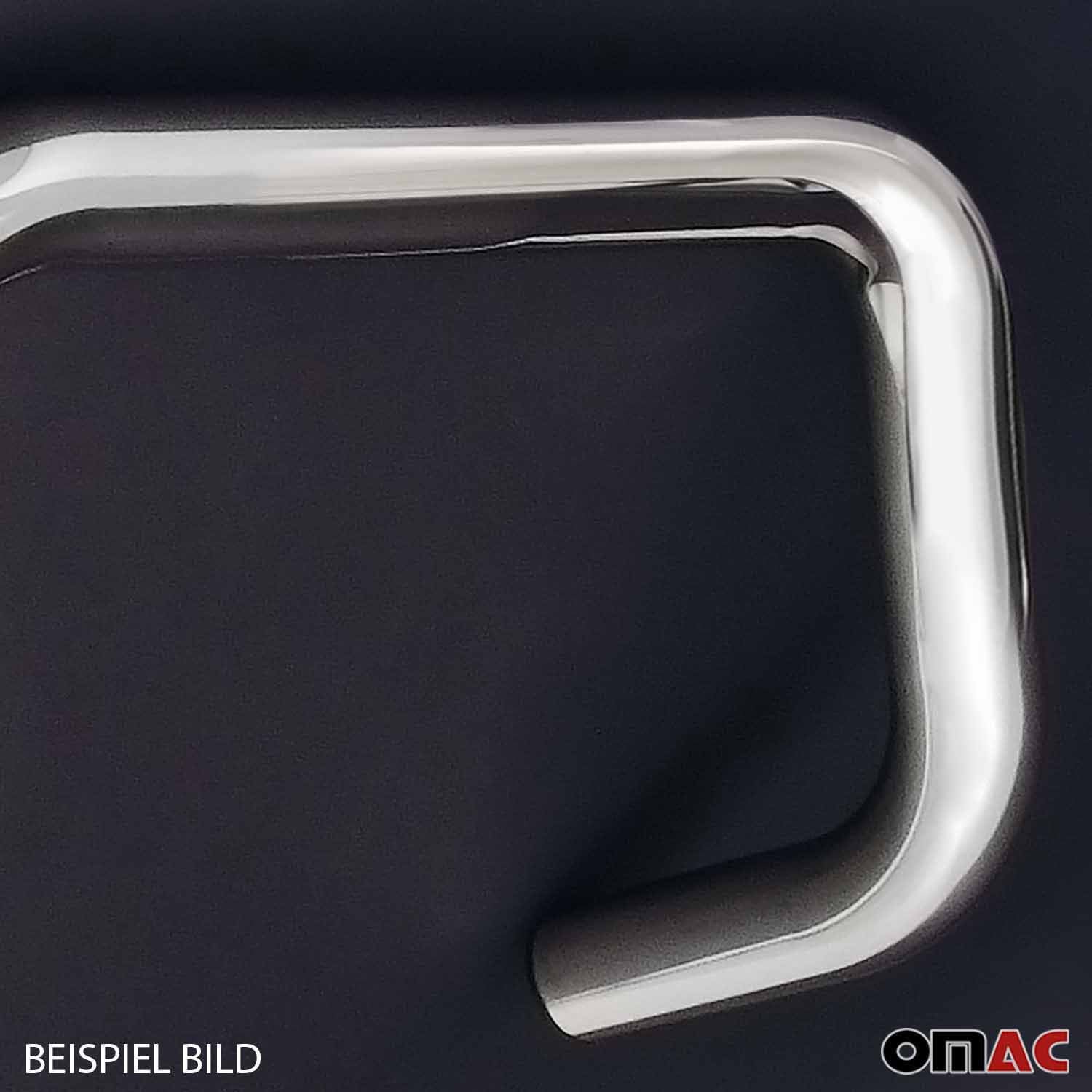 Frontbügel Frontschutzbügel für Nissan NP300 Navara 2016-2021 ø76mm Stahl Silber