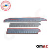 Loading sill protection door sills for Mercedes Vito W639 stainless steel chrome 4 pieces