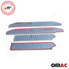 Loading sill protection door sills for Mercedes Vito W639 stainless steel chrome 4x