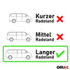 Sonnenschutz MAß Gardinen Vorhänge für Opel Vivaro II 2001-2014 Langer Grau 10x