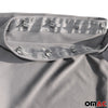 Sonnenschutzgardine für Ford Tourneo Custom 2012-2023 Vorhange Mittel L2 Grau