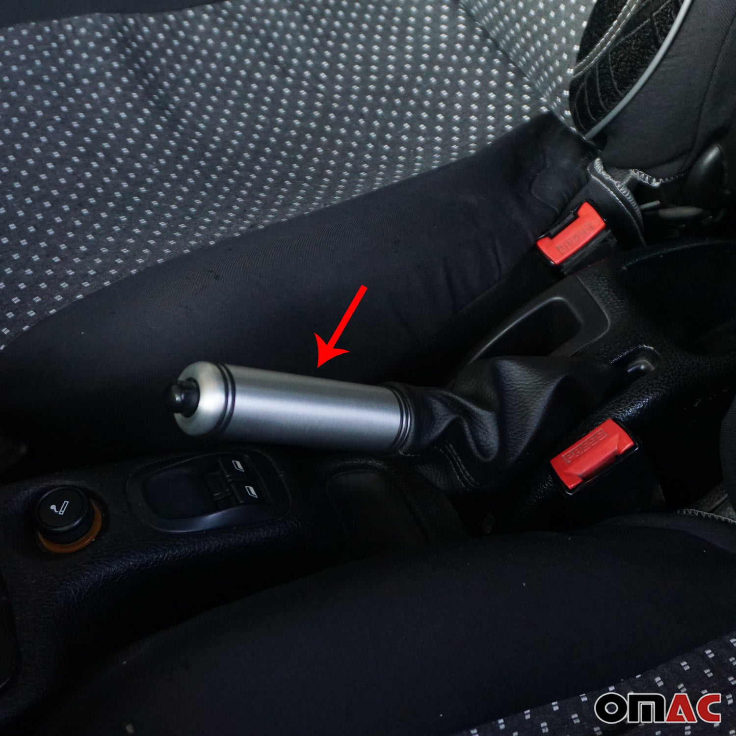 Handbremshebel Handbremsgriff für Peugeot 206 1998-2009 Aluminium Matt 1tlg