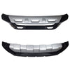 Rear diffuser bumper rear apron for Hyundai ix35 2010-2012 silver black 2x