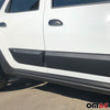 Türschutzleisten Seitenschutz 4x für Dacia Duster 2018-2021 ABS Schwarz 4tlg