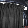 Sun protection curtains MADE to measure curtains for Mercedes Vito Viano W639 black 10x