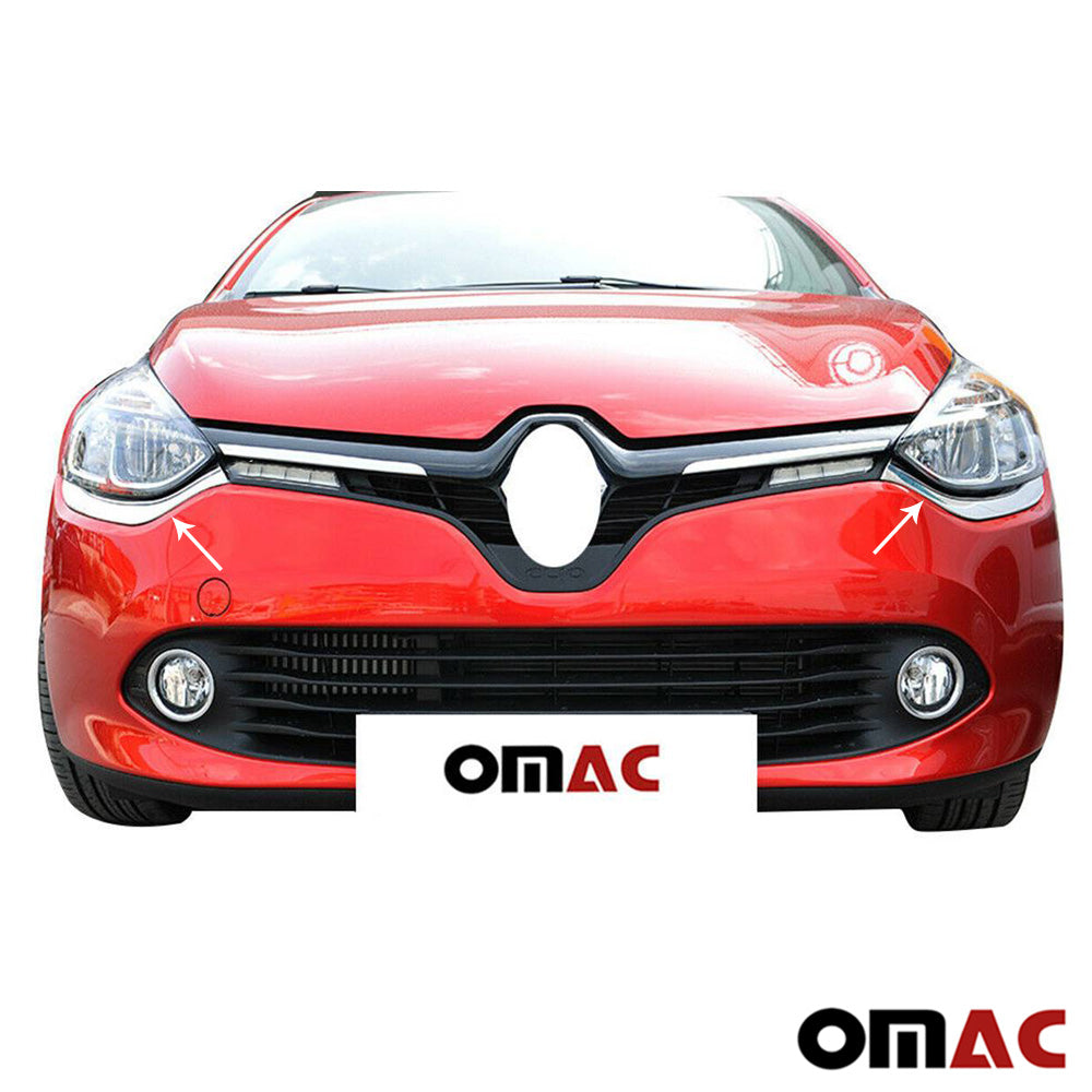 Added chrome grille Renault CLIO 4