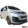 Front spoiler lip bumper splitter for Opel Vivaro & Zafira Life 2019-2024