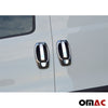 Türgriff Blende Türgriffkappen für Fiat Qubo 2008-2021 4-Tür Edelstahl Silber 8x