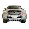 Frontbügelschutz Frontschutzbügel für Toyota Land Cruiser V8 2007-12 ABE Silber