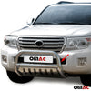 Frontbügelschutz Frontschutzbügel für Toyota Land Cruiser V8 2012-16 ABE Silber