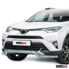 Frontbügel Frontschutzbügel Schutz für Toyota RAV4 2016-2024 Stahl ABE Silber