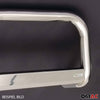 Frontbügel Frontschutzbügel für Opel Mokka X 2016-2019 ø63mm Stahl Silber Schutz