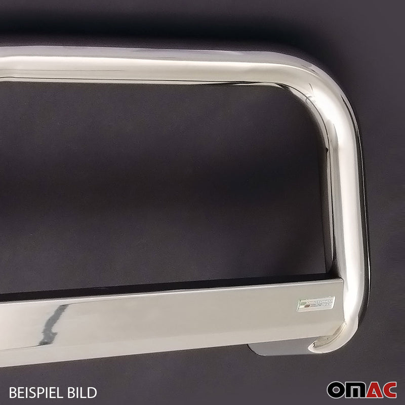 Frontbügel Frontschutzbügel für Nissan Pathfinder 2005-2011 ø63mm Stahl Silber