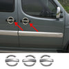 Türgriff Blenden Abdeckung für Fiat Doblo 2000-2010 Chrom Edelstahl 3-Tür 9 tlg