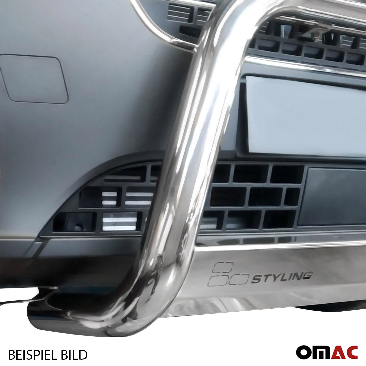 Frontbügel Frontschutzbügel für Mercedes Sprinter 2013-2018 ø63mm Stahl Silber