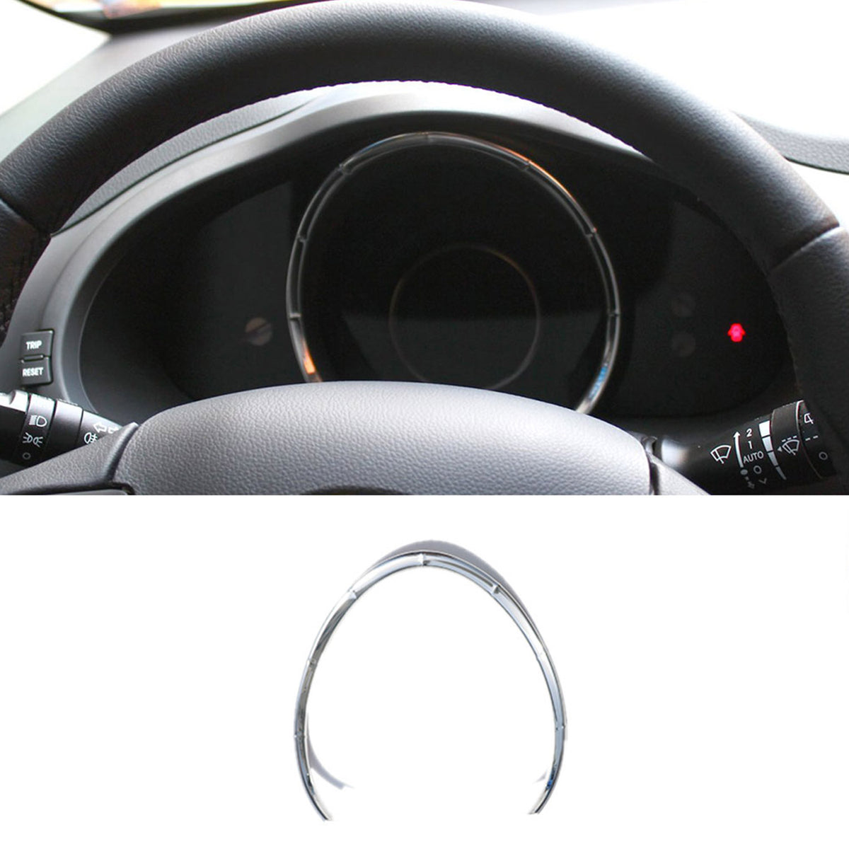 For Kia Sportage 2010-2015 chrome frame speedometer surround cover stainless steel