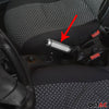 Handbrake lever handbrake handle for Peugeot 206 & 206+ 1998-2012 WRC aluminum matt