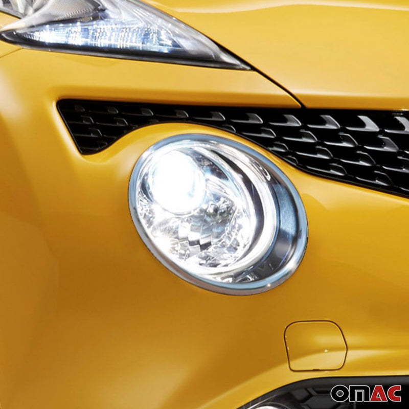 Scheinwerferumrandung Scheinwerferrahmen Chrom für Nissan Juke 2010-2014 - Omac Shop GmbH