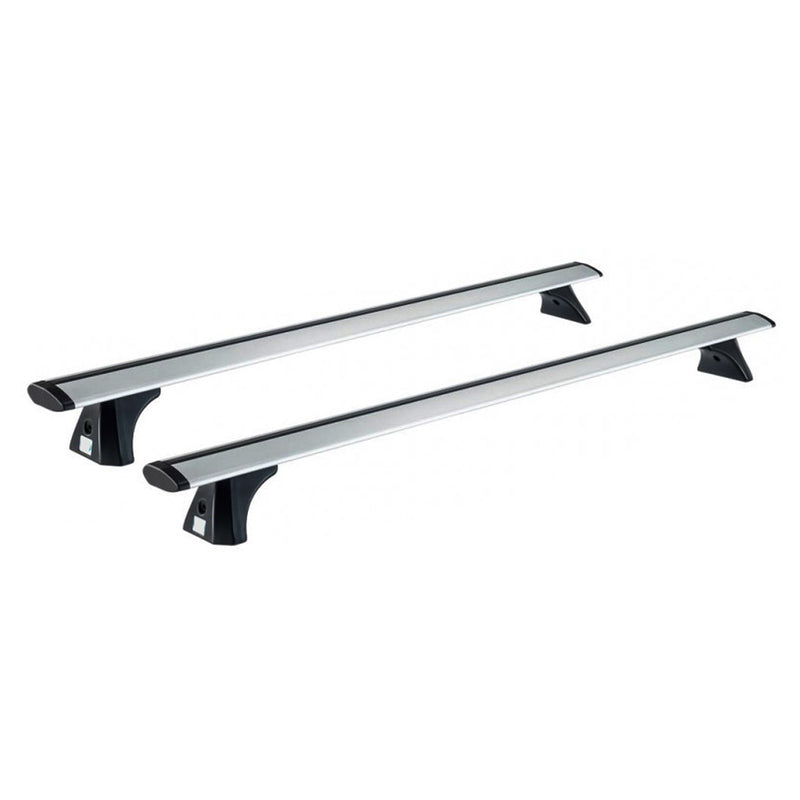 Dachreling + Dachträger SET für Range Rover Sport Discovery Aluminium Silber 2x