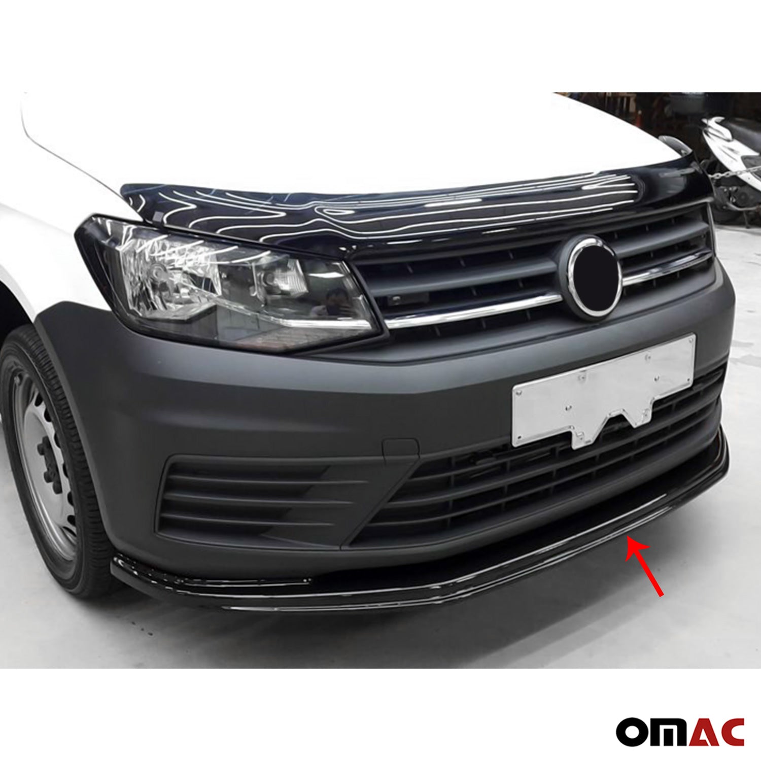 Schutzfolie schwarz für lackierte Stoßfänger VW Caddy 4/3 (ab 2011) -  Baschnagel Webshop