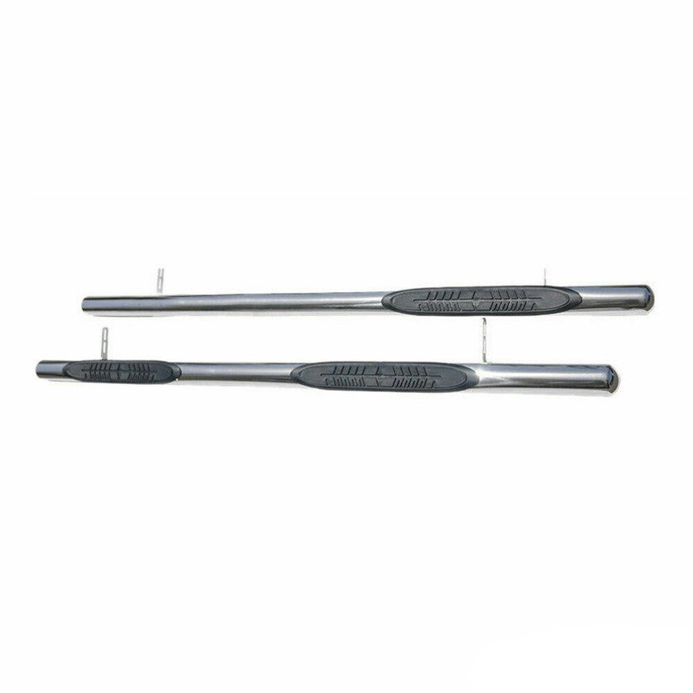 Steel running boards sill tubes for Mercedes Sprinter W906 Langer L3 Gray