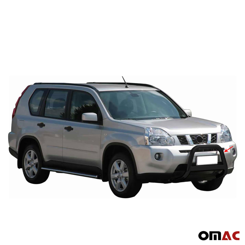 Frontbügel Frontschutzbügel für Nissan X-Trail 2007-2010 ø63mm Stahl Schwarz