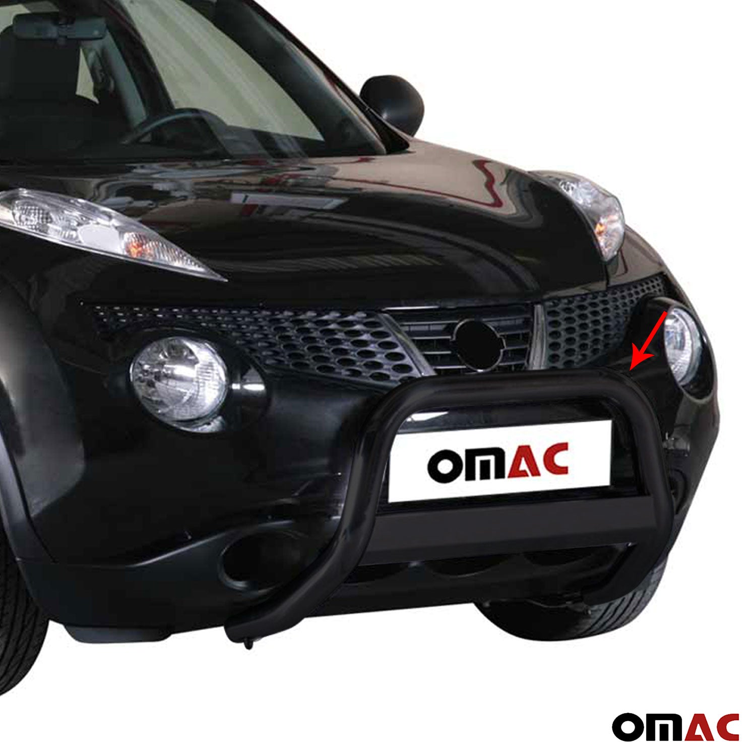 Frontbügel Frontschutzbügel für Nissan Juke 2010-2019 ø63mm Stahl Schwarz Schutz