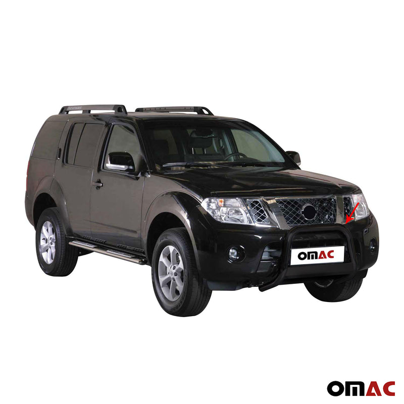 Frontbügel Frontschutzbügel für Nissan Pathfinder 2010-2013 ø63mm Stahl Schwarz