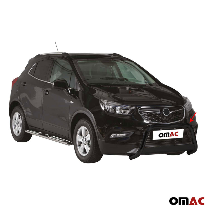 Frontbügel Frontschutzbügel für Opel Mokka X 2016-2019 ø63mm Stahl Schwarz