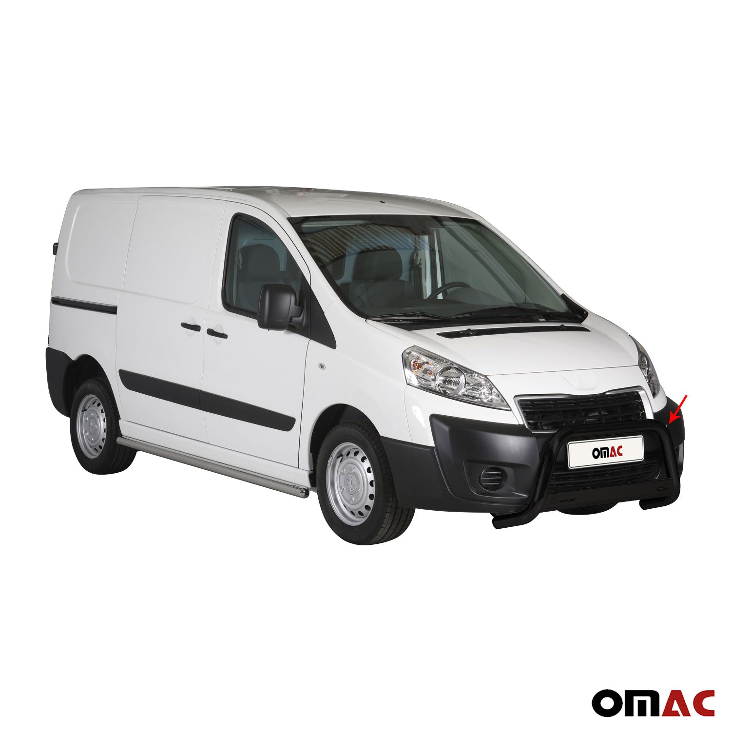 Frontbügel Frontschutzbügel für Peugeot Expert 2013-2016 ø63mm Stahl Schwarz