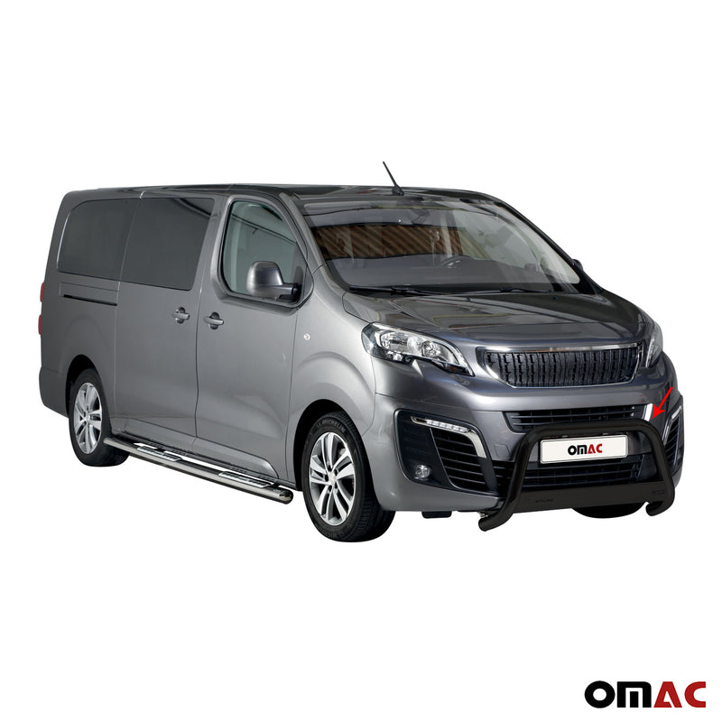 Frontbügel Frontschutzbügel für Peugeot Expert Traveller 2016-2024 ø63 Schwarz