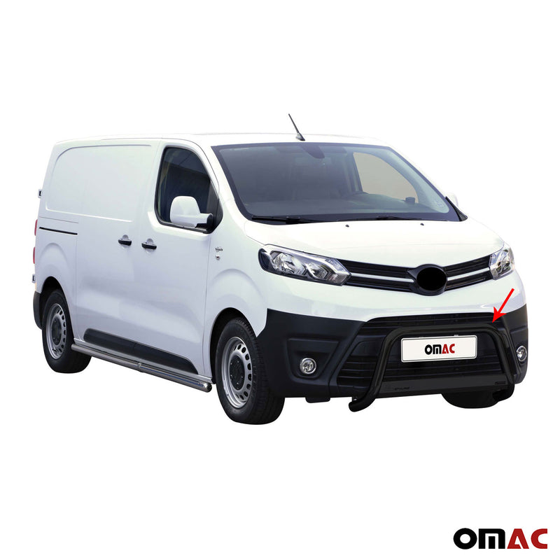 Frontbügel Frontschutzbügel für Toyota Proace 2016-2019 ø63mm Schwarz Schutz