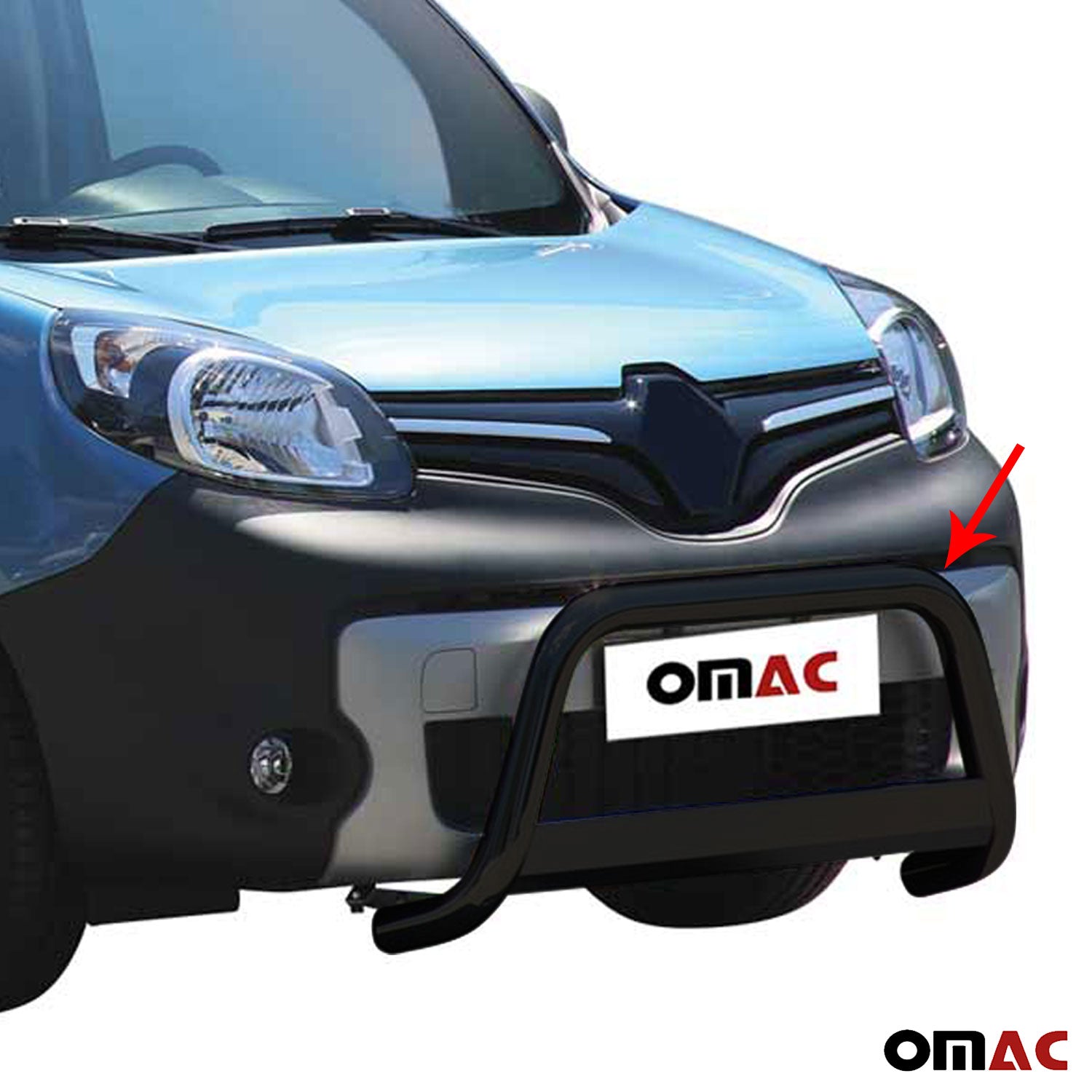Frontbügel Frontschutzbügel für Renault Kangoo 2014-2021 ø63mm Stahl Schwarz