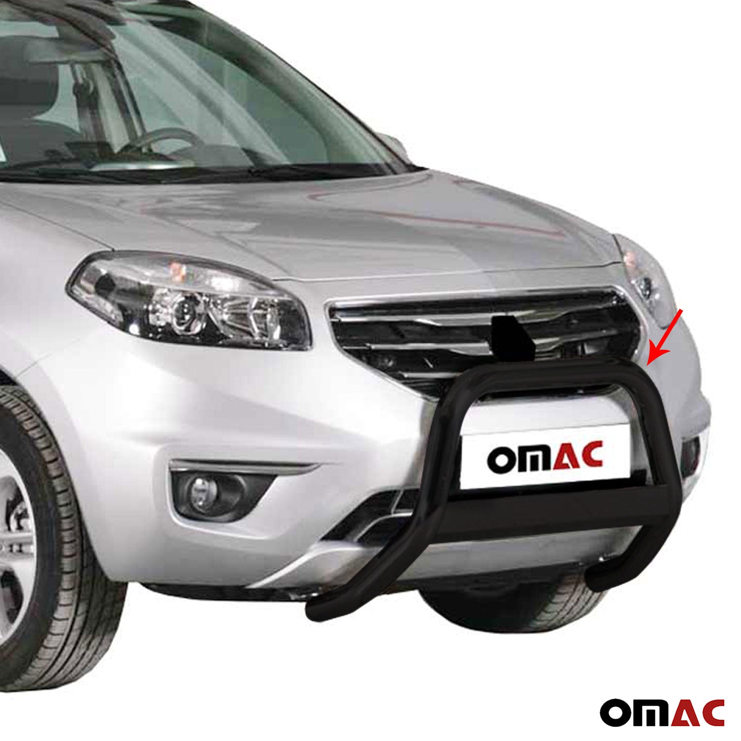 Frontbügel Frontschutzbügel für Renault Koleos 2011-2013 ø63mm Stahl Schwarz