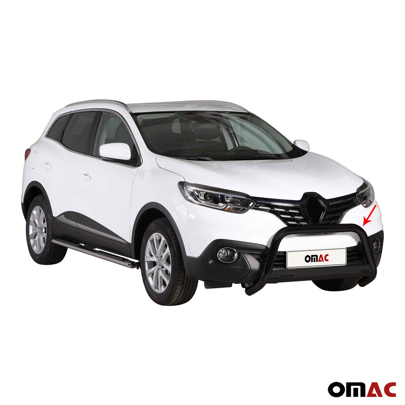 Frontbügel Frontschutzbügel für Renault Kadjar 2015-2018 ø63mm Stahl Schwarz