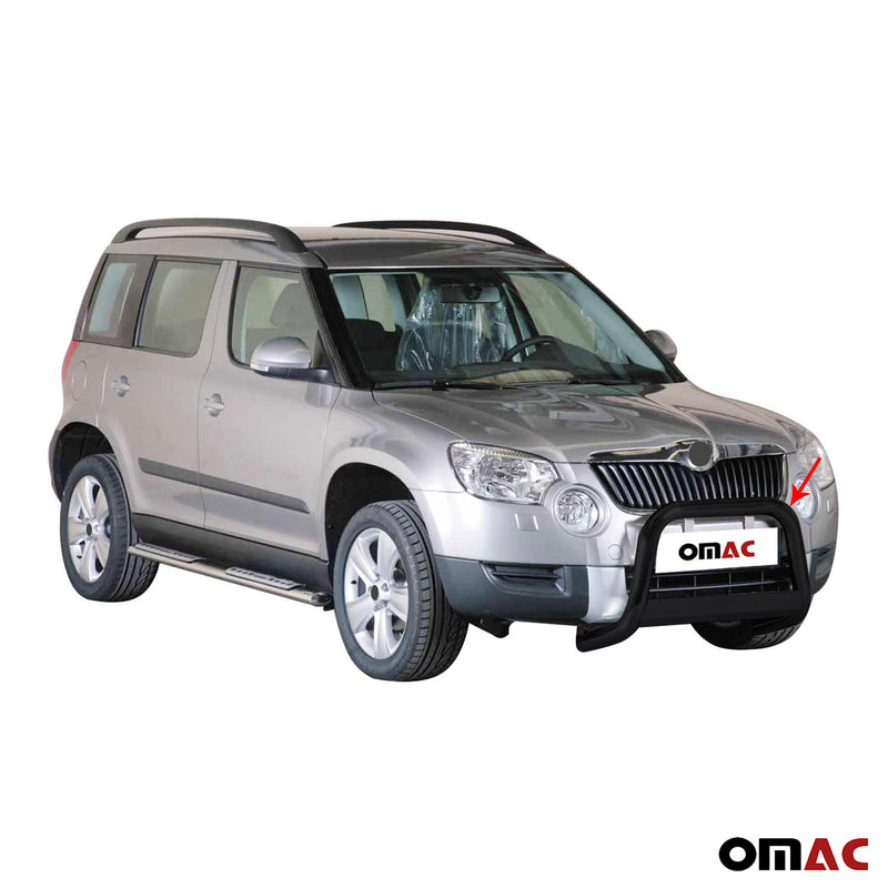 Frontbügel Frontschutzbügel für Skoda Yeti 2010-2013 ø63mm Schwarz Schutz