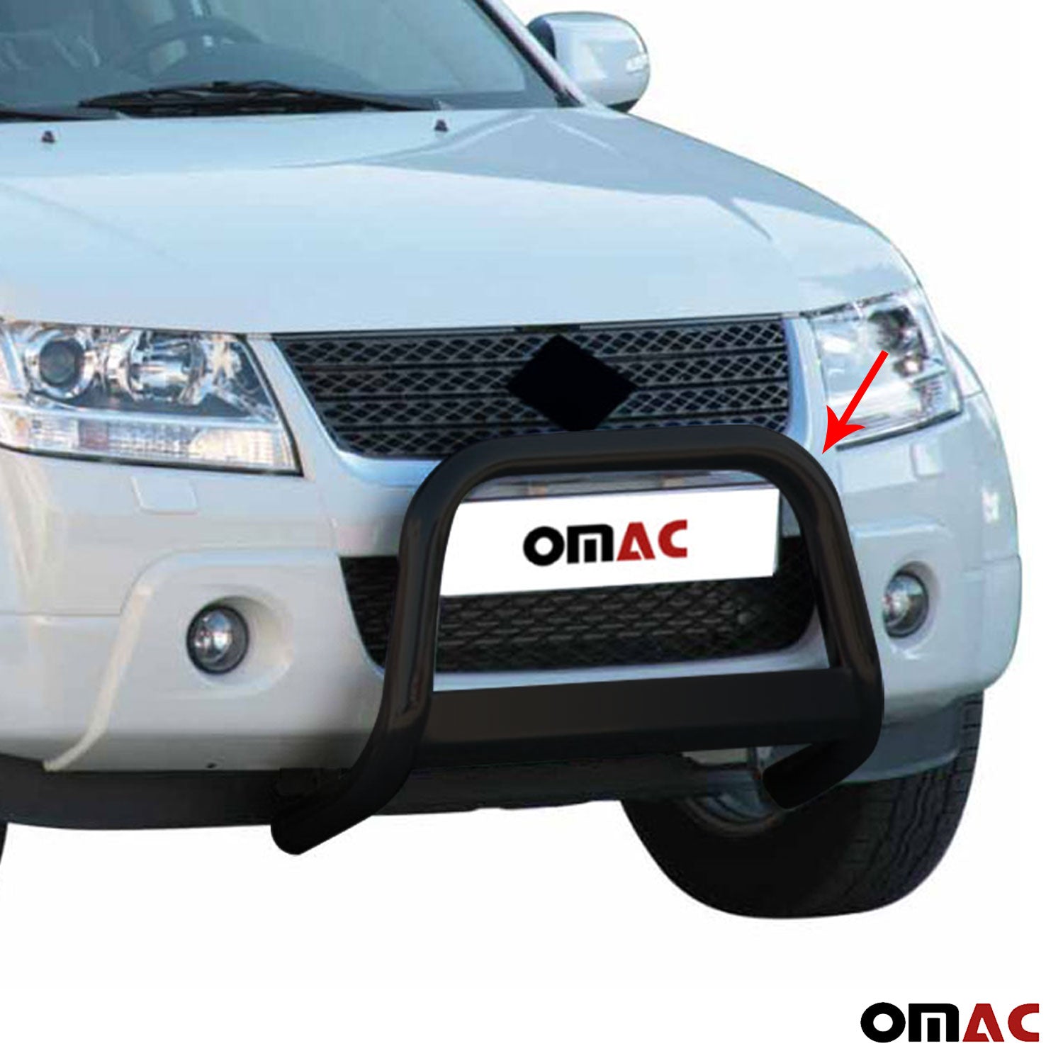 Frontbügel Frontschutzbügel für Suzuki Grand Vitara 2009-2011 ø63 Stahl Schwarz