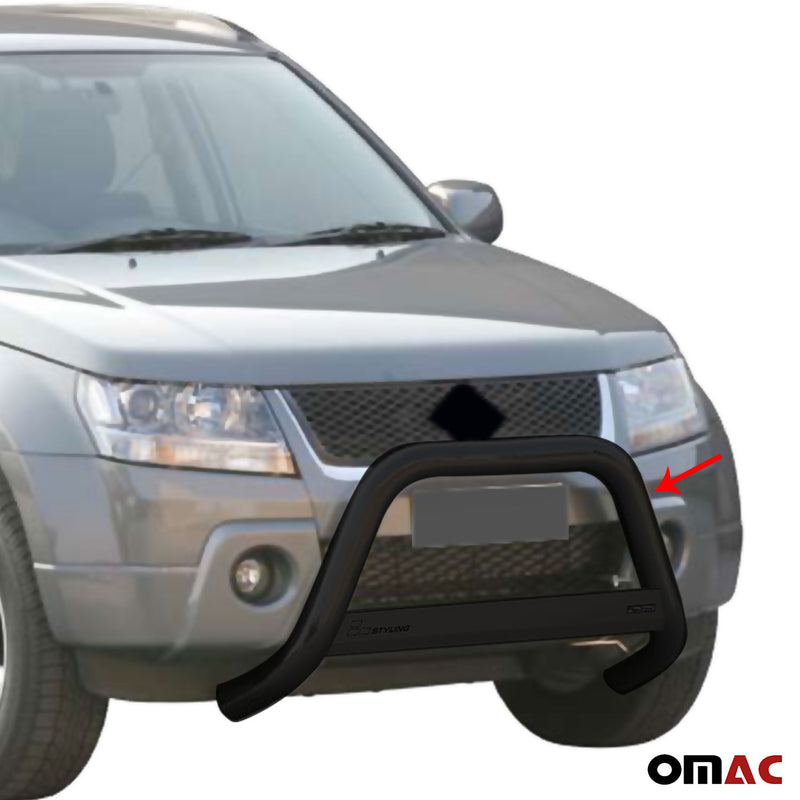 Frontbügel Frontschutzbügel für Suzuki Grand Vitara 2005-2008 ø63 Stahl Schwarz