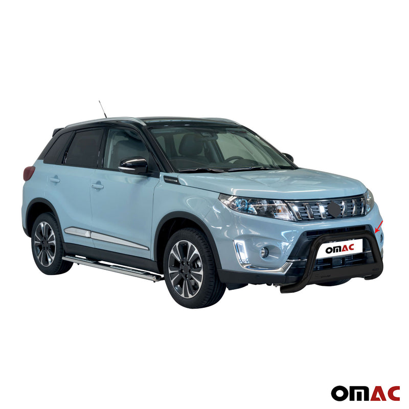 Frontbügel Frontschutzbügel für Suzuki Vitara 2019-2024 ø63mm Stahl Schwarz