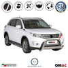 Edelstahl Frontbügel Frontschutzbügel für Suzuki Vitara 2015-2018 Grau Ø 63 mm