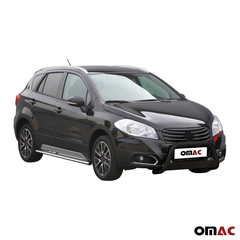 Frontbügel Frontschutzbügel für Suzuki SX4 S-Cross 2017-2018 ø63mm Stahl Schwarz